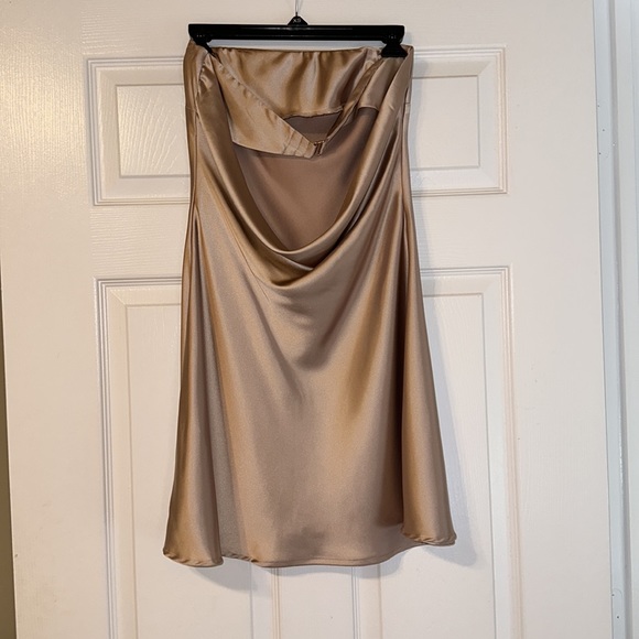 Sage & Paige Barbie Mini Dress Champagne - Picture 8 of 8